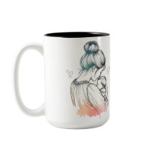 caneca de amor da mãe