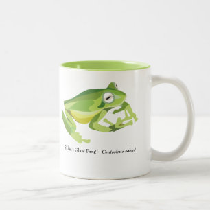 Café Em Dois Tons Caneca de AmphibiaWeb Centrolene
