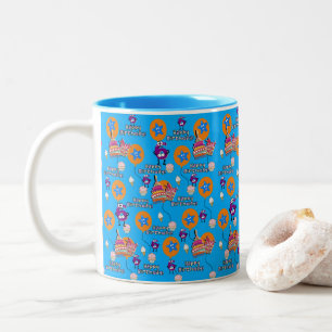 Café Em Dois Tons Caneca de Aniversário de 6 anos Balões #6