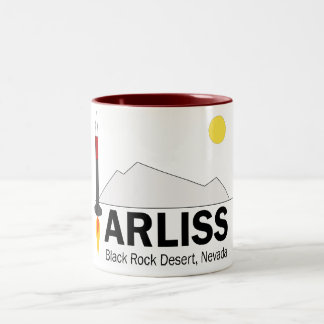 Café Em Dois Tons Caneca de ARLISS de amor