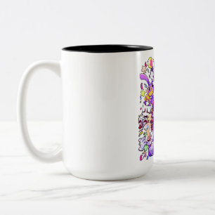 Café Em Dois Tons Caneca de artista TADC