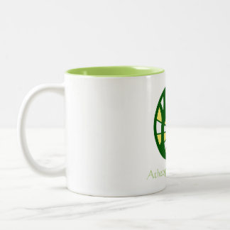 Café Em Dois Tons caneca de Atheopaganism do Dois-tom