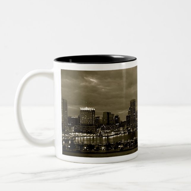 Café Em Dois Tons Caneca de Baltimore (Esquerda)