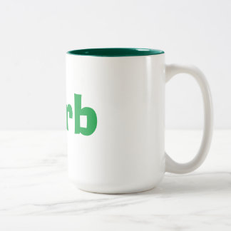 Café Em Dois Tons Caneca de Barb