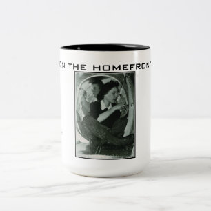Café Em Dois Tons Caneca de Bebida da Segunda Guerra Mundial - Na Fr