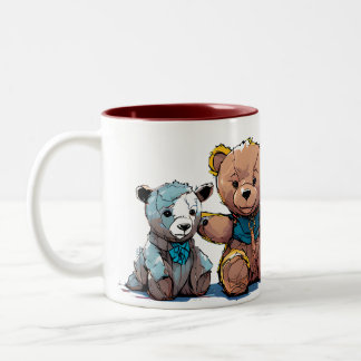 Café Em Dois Tons Caneca de Bebida Quente Prayer Bear