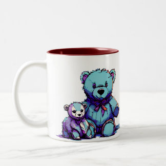 Café Em Dois Tons Caneca de Bebida Quente Prayer Bear