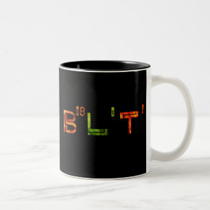Café Em Dois Tons Caneca de BLT
