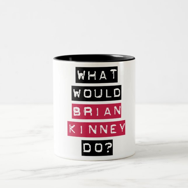 Café Em Dois Tons Caneca de Brian Kinney (Centro)