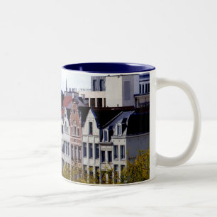 Café Em Dois Tons Caneca de Bruxelas