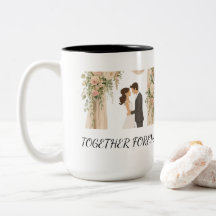 Caneca de Casamento para Sempre