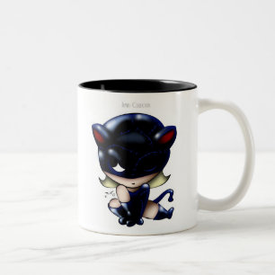 Café Em Dois Tons Caneca de Catgurl