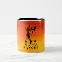 Caneca de Cavalo Artístico Personalizável Colorida