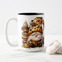 Caneca de Cerâmica Personalizada de 450ml com Gnom