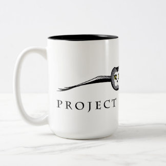 Café Em Dois Tons Caneca de Cerâmica Project Owlnet