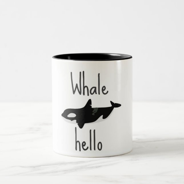 Café Em Dois Tons Caneca de CetaMerch™ (Centro)