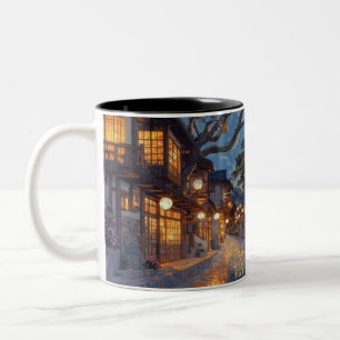 Café Em Dois Tons Caneca de chá