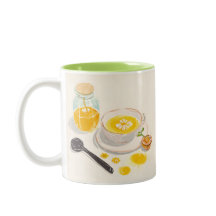 Caneca de Chá de Camomila e Mel
