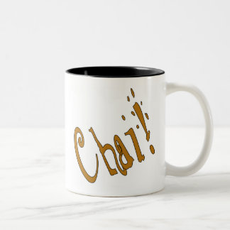 Café Em Dois Tons Caneca de Chai
