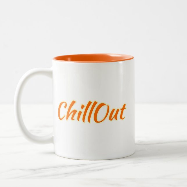 Café Em Dois Tons Caneca de ChillOut | (Esquerda)