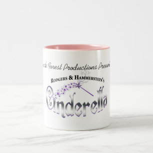 Café Em Dois Tons Caneca de Cinderella