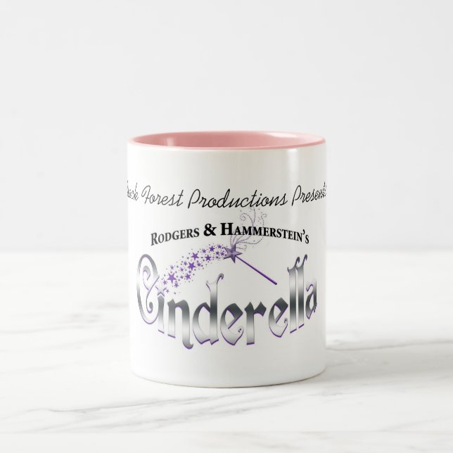 Café Em Dois Tons Caneca de Cinderella (Centro)