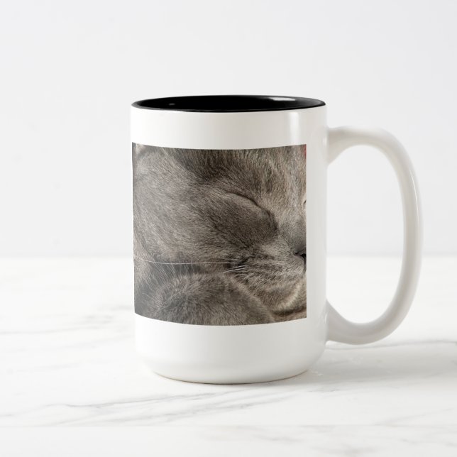 Café Em Dois Tons Caneca de cinza dormente (Direita)
