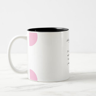 Café Em Dois Tons Caneca de Citação de Amor Próprio