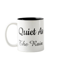 Caneca de citação Minimalista Preto e Branco .