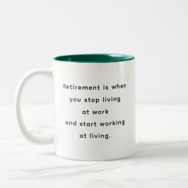 Café Em Dois Tons Caneca de Citações Engraçadas e Inspiradoras de Ap