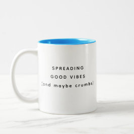 Café Em Dois Tons Caneca de Colega de Trabalho Feliz e Humorística q