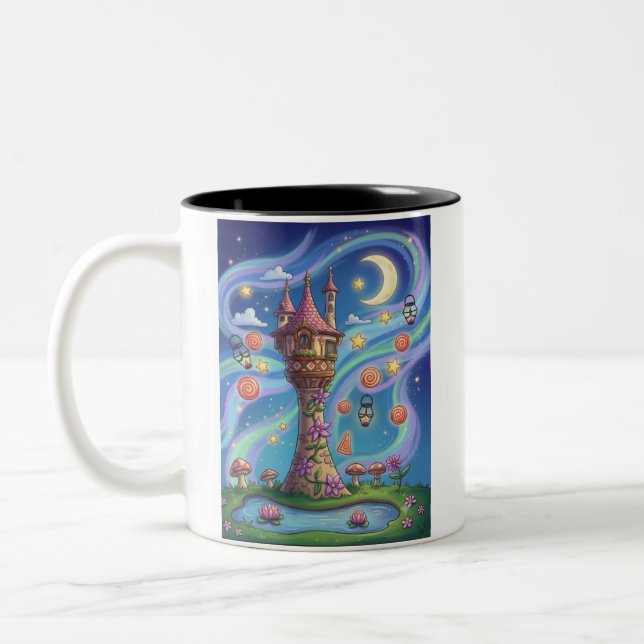 Café Em Dois Tons Caneca de conto de fadas (Esquerda)