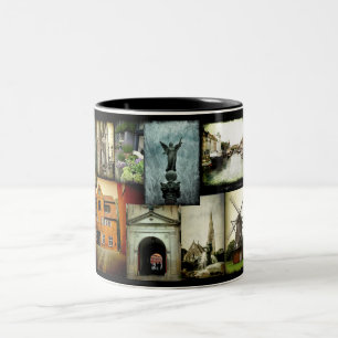 Café Em Dois Tons Caneca de Copenhaga