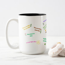 Caneca de Cores Alegres para Manhãs Motivadoras |