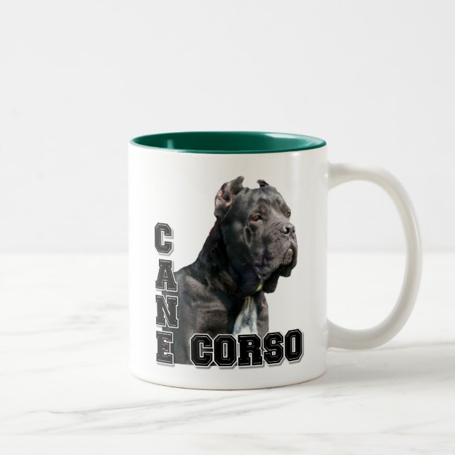 Café Em Dois Tons Caneca de Corso do bastão (Direita)
