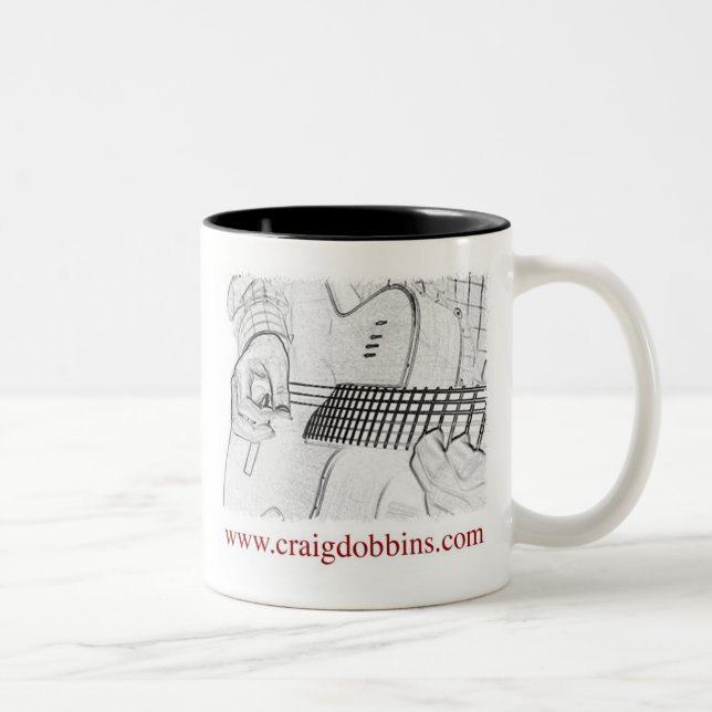 Café Em Dois Tons caneca de craigdobbins.com (Direita)