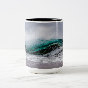 Café Em Dois Tons Caneca de Cunha de Laje