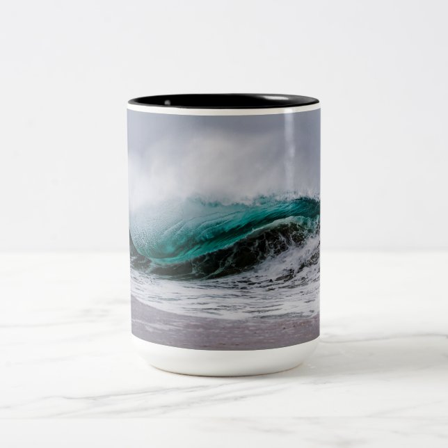 Café Em Dois Tons Caneca de Cunha de Laje  (Centro)