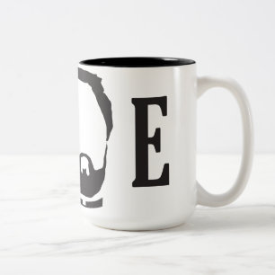 Café Em Dois Tons Caneca de Cuppa Joe 15oz