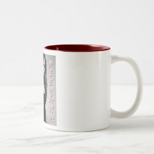 Café Em Dois Tons Caneca de Deeyana