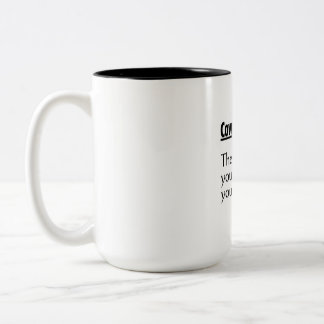 Café Em Dois Tons Caneca de Definição de Colega de Trabalho Engraçad