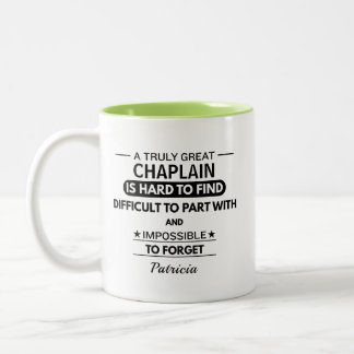 Café Em Dois Tons Caneca de Despedida de Capelão Personalizada Aprec