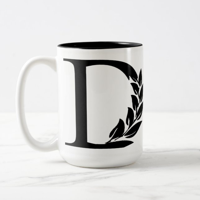 Café Em Dois Tons Caneca de Diplo com citações feitas sob encomenda (Esquerda)