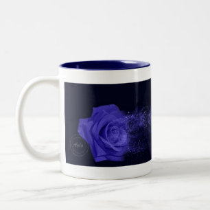 Café Em Dois Tons Caneca de DJ Texasrose