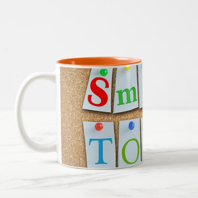 Café Em Dois Tons Caneca de Duas Cores (Esquerda)