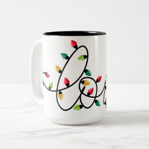 Café Em Dois Tons Caneca de Duas Cores