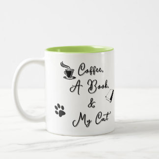 Café Em Dois Tons Caneca de duas cores 325 ml (verde claro)