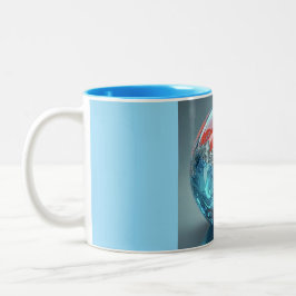 Café Em Dois Tons Caneca de Duas Cores, 325ml (Mármore-14)