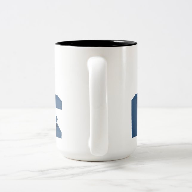 Café Em Dois Tons Caneca de Duas Cores, 444 ml (Alça)