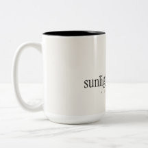 Caneca de Duas Cores Amante de Plantas Luz Solar e